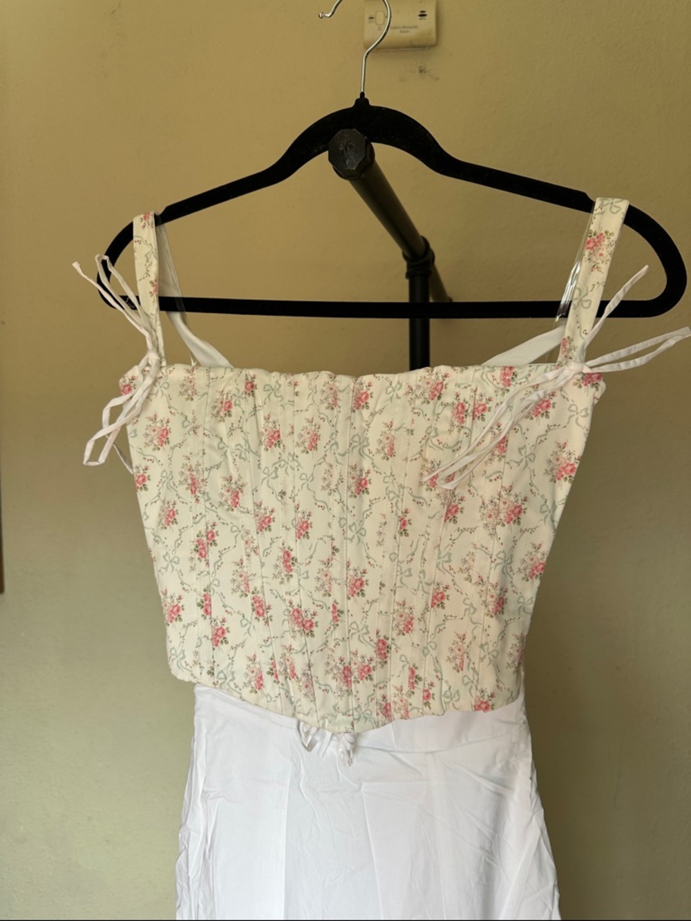 House of CB Clarabelle rose Print corset Detachable Corset‎ Midi size XS NWOT - Picture 12 of 16